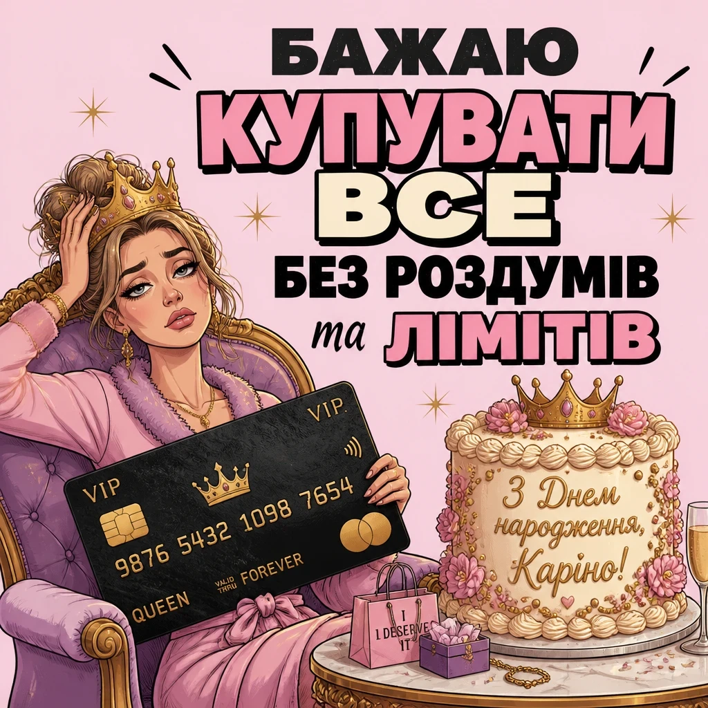 каріна з днем народження
