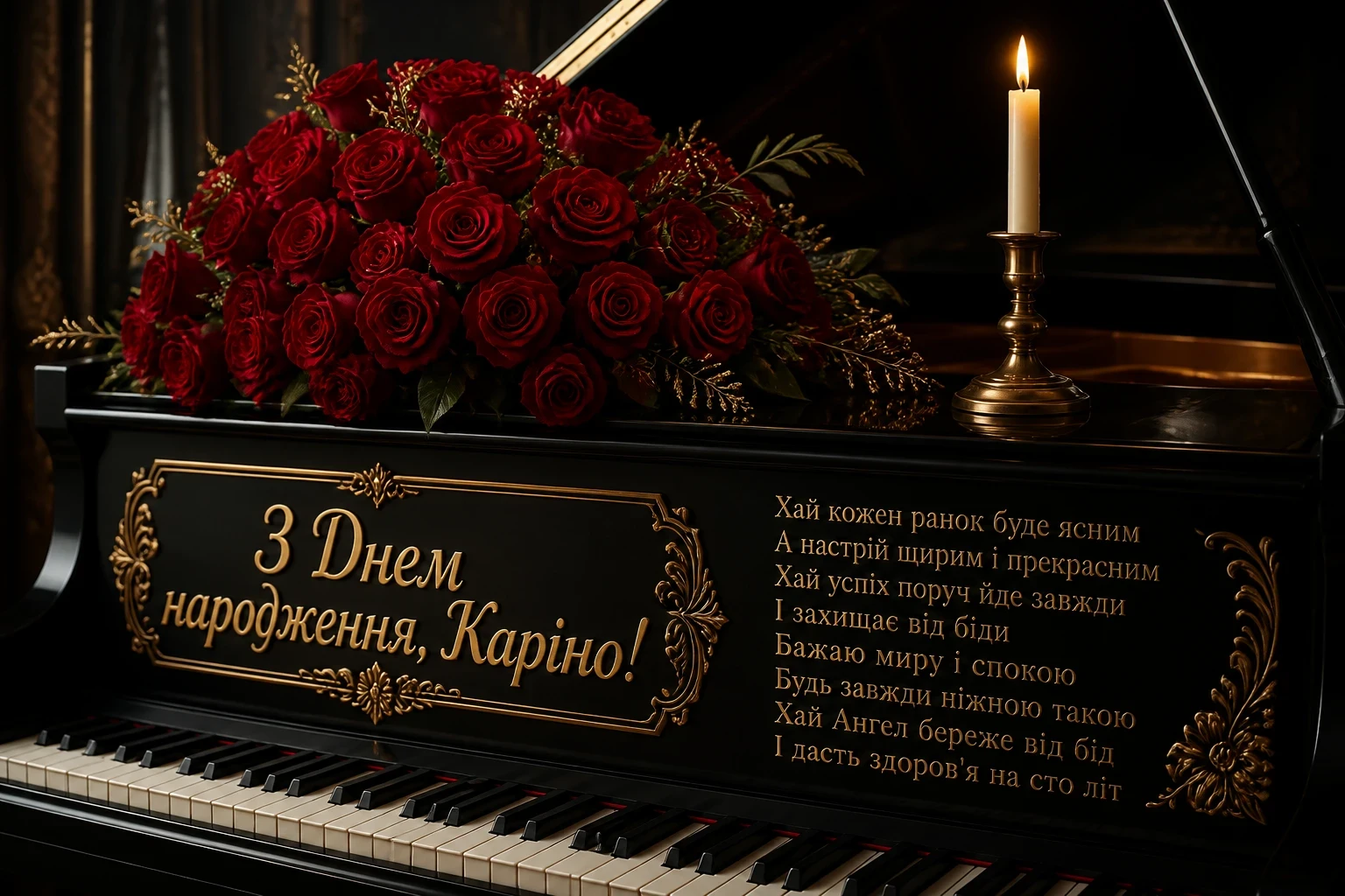 каріна з днем народження