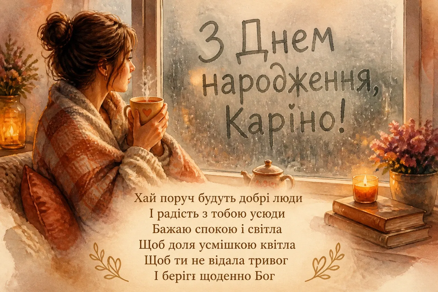 каріна з днем народження