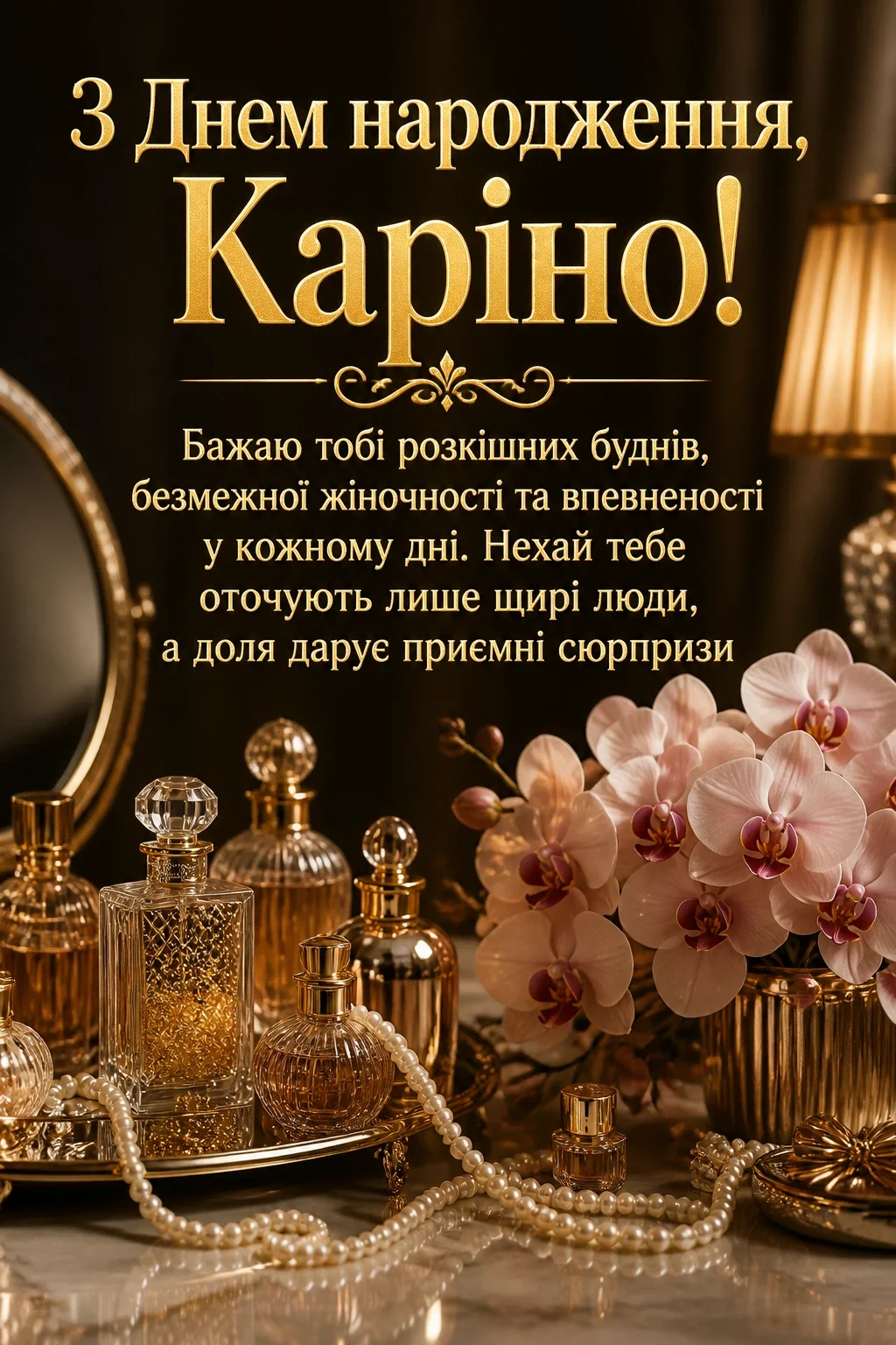 каріна з днем народження