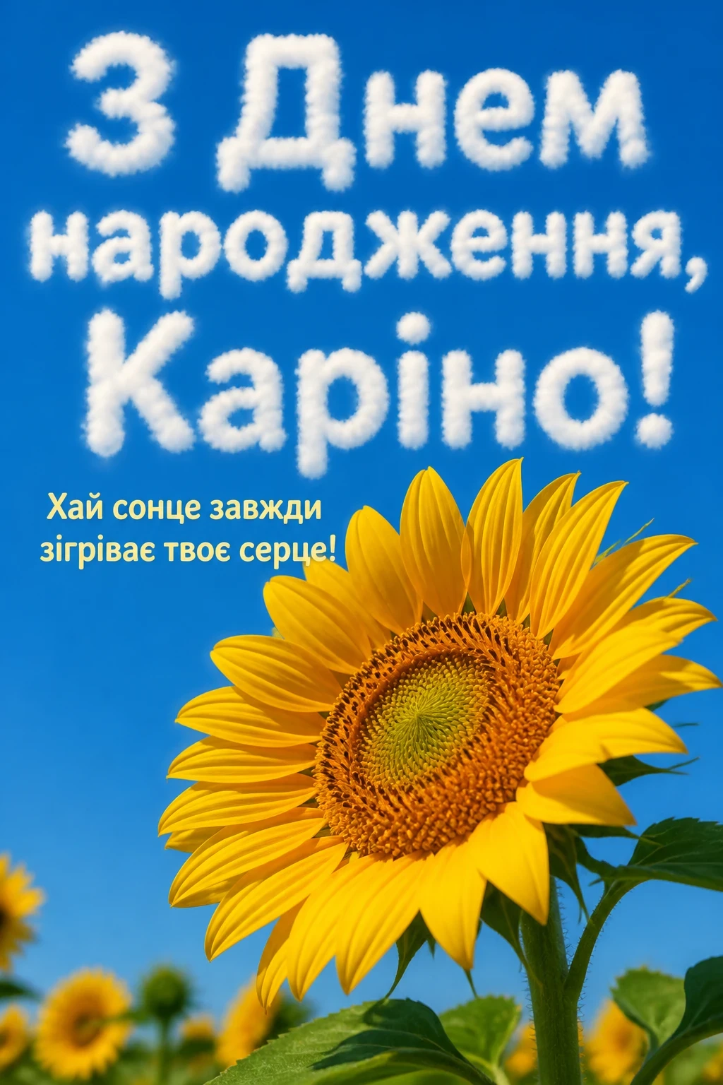 каріна з днем народження