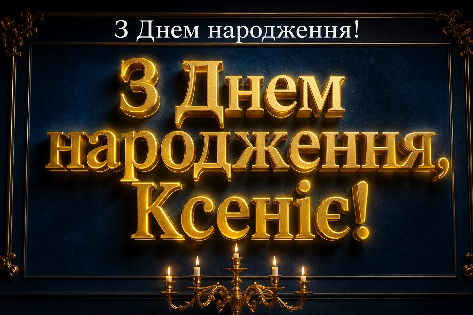 з днем народження ксенія