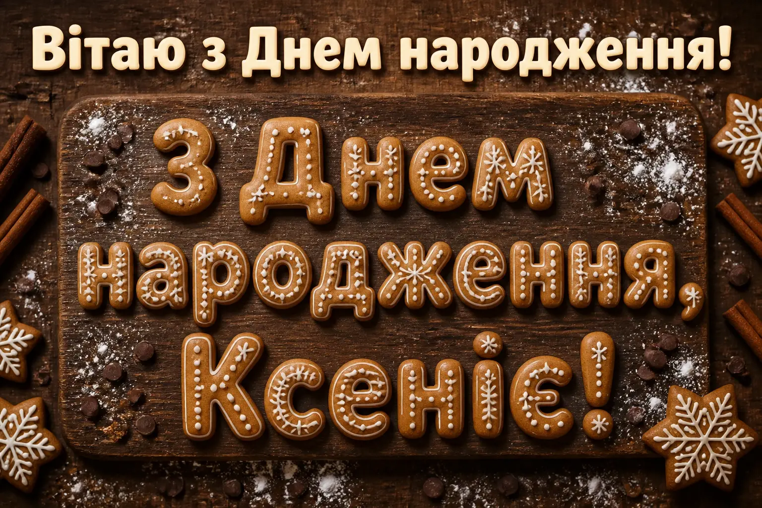 з днем народження ксенія