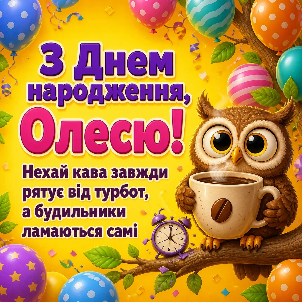 з днем народження олеся