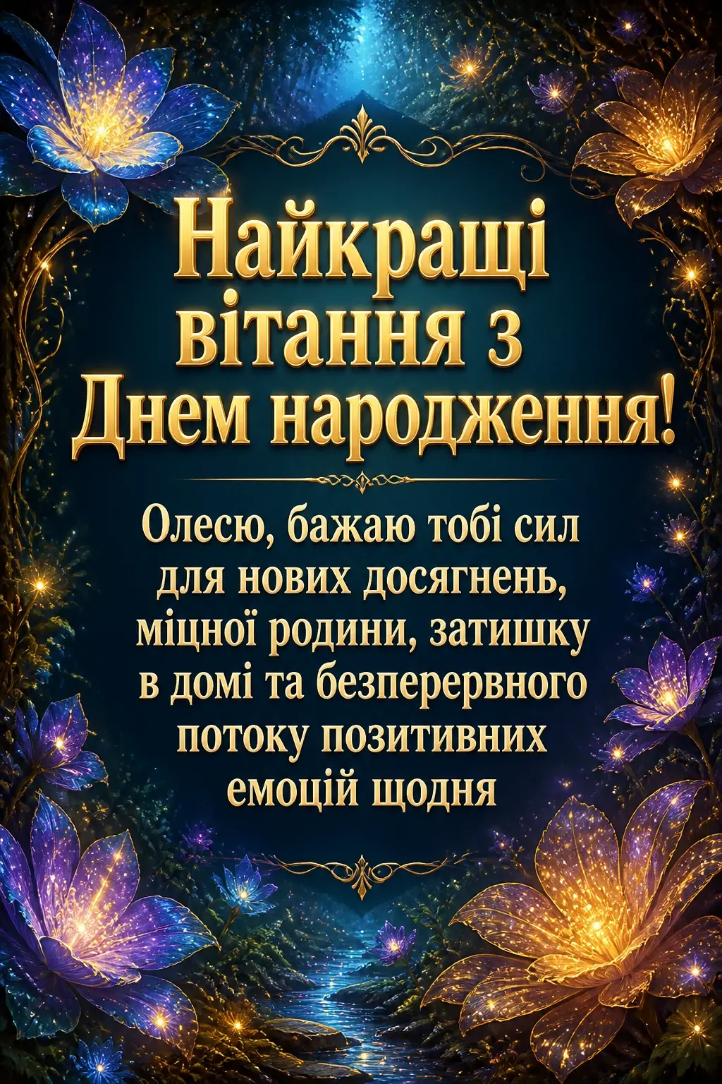 з днем народження олеся