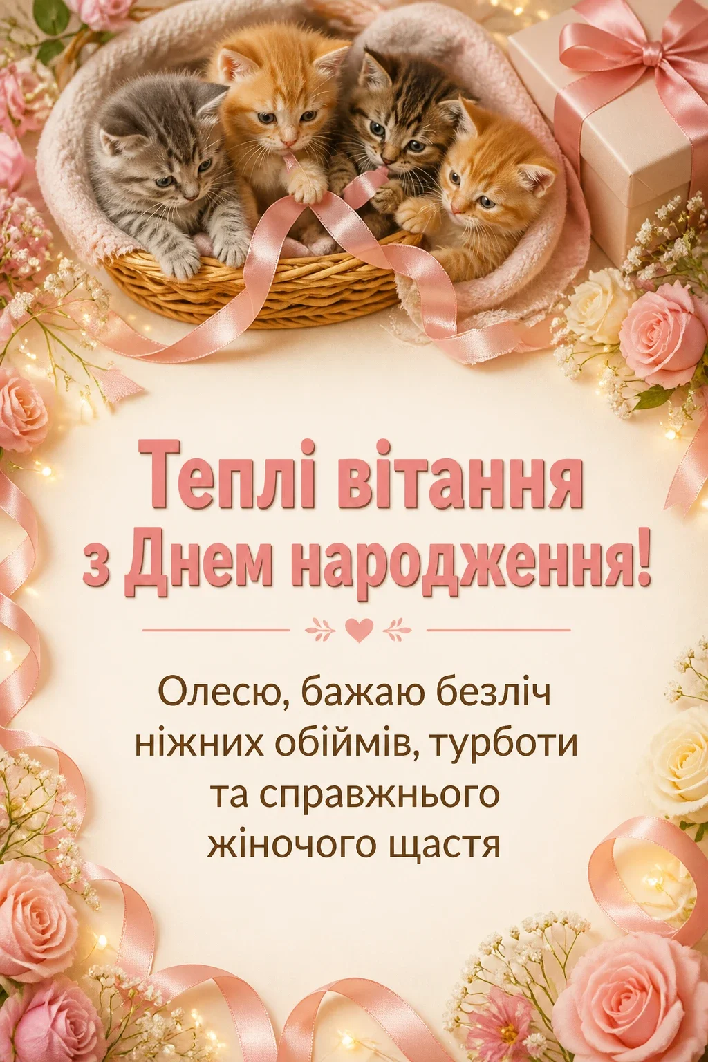 з днем народження олеся