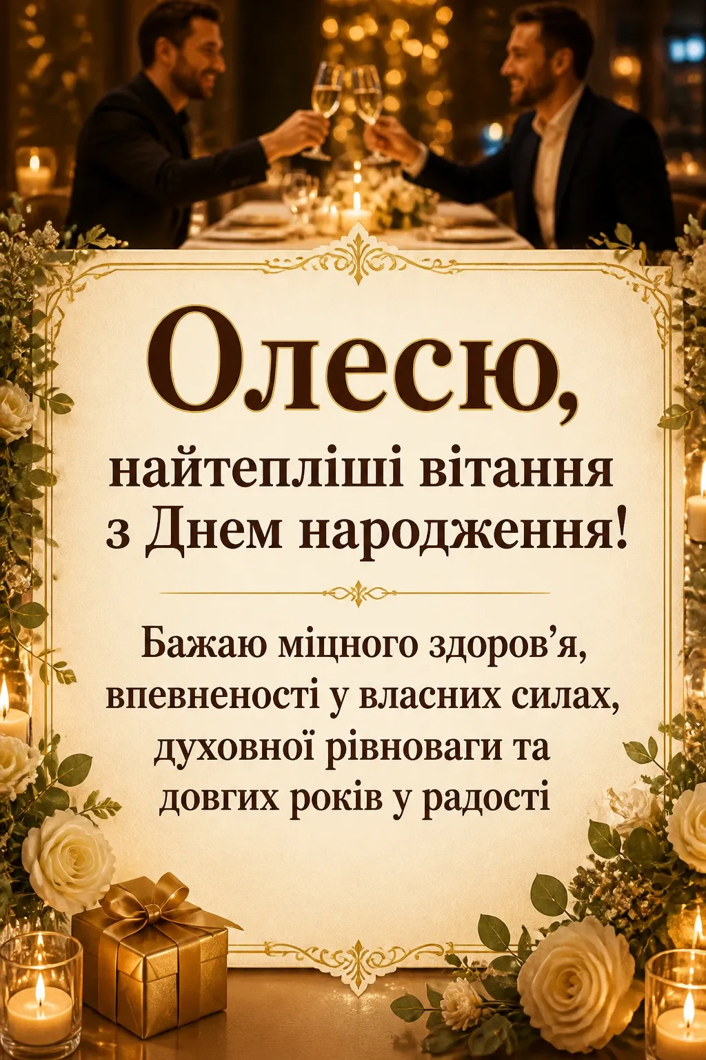 з днем народження олеся