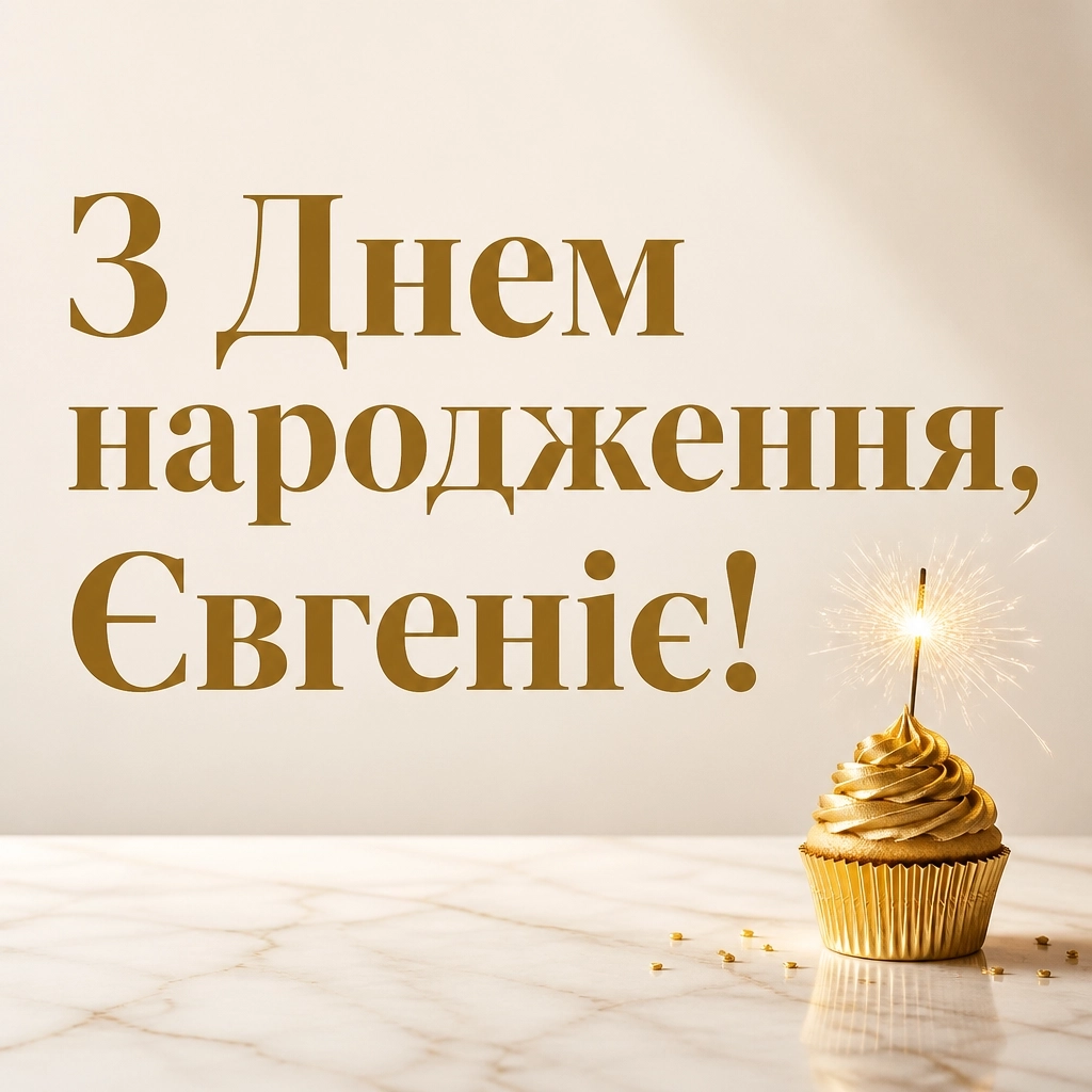 з днем народження євгенія