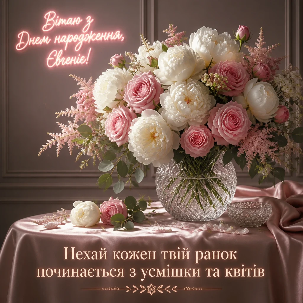 з днем народження євгенія