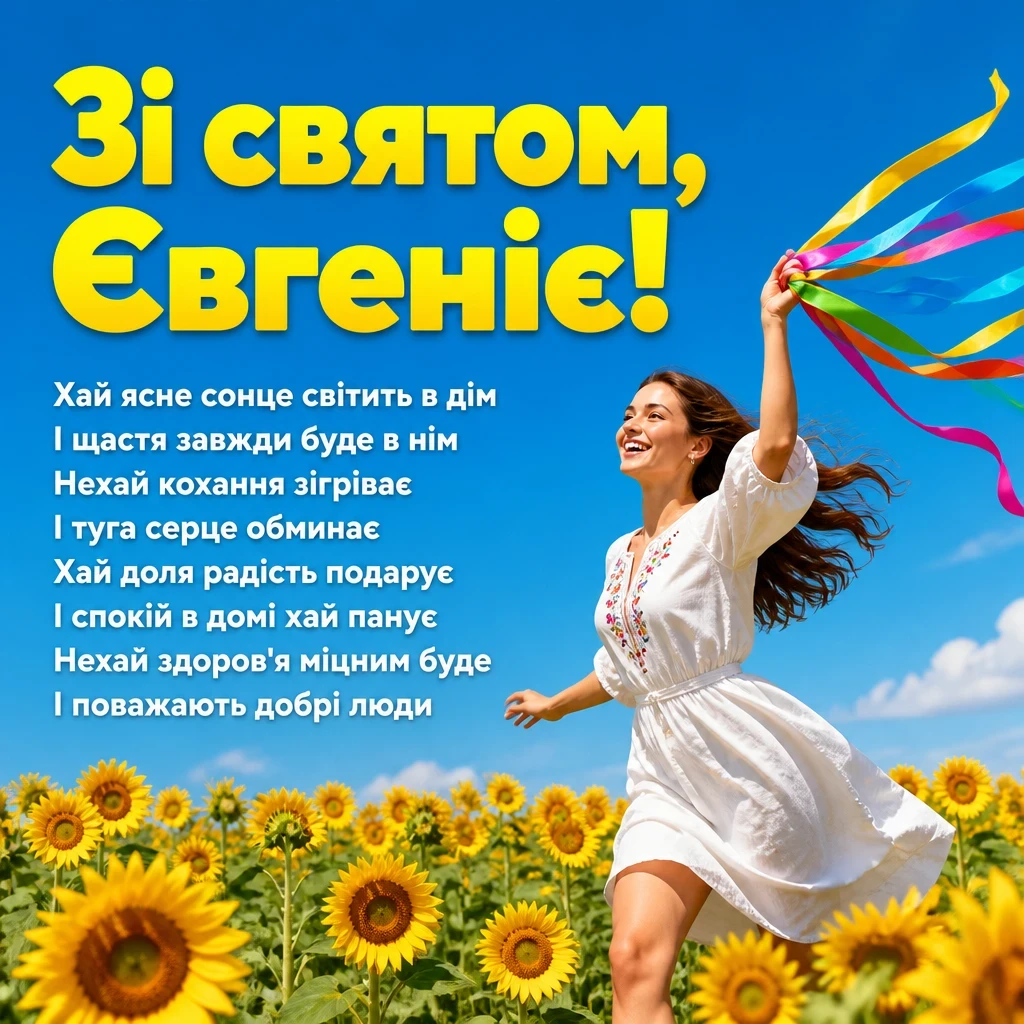 з днем народження євгенія
