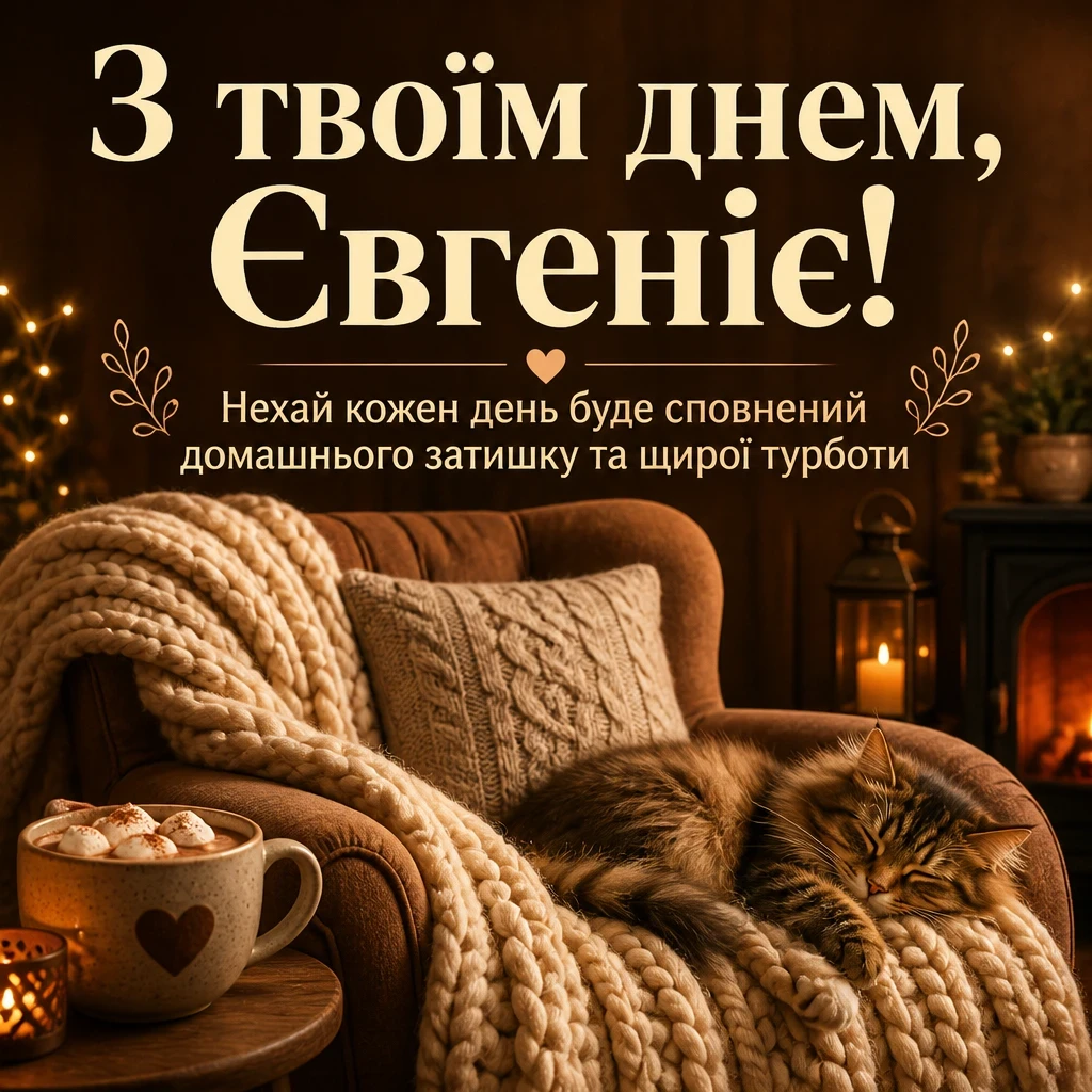 з днем народження євгенія