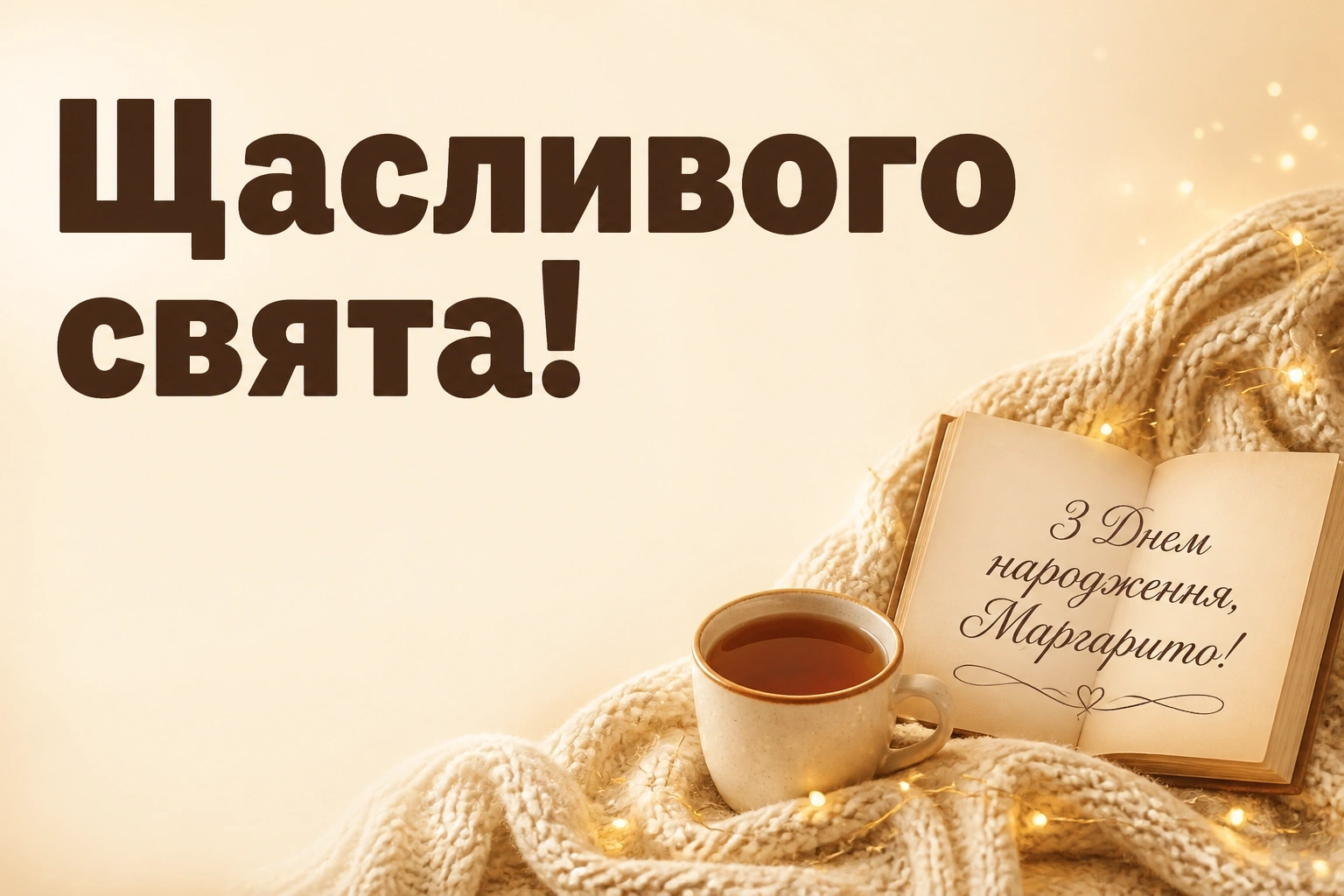 з днем народження маргарита