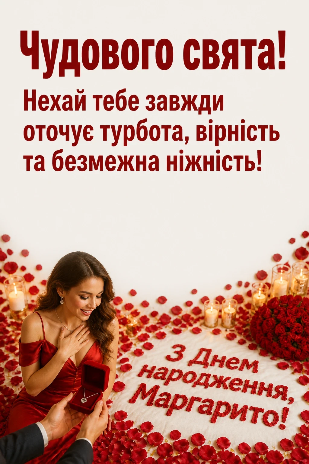 з днем народження маргарита
