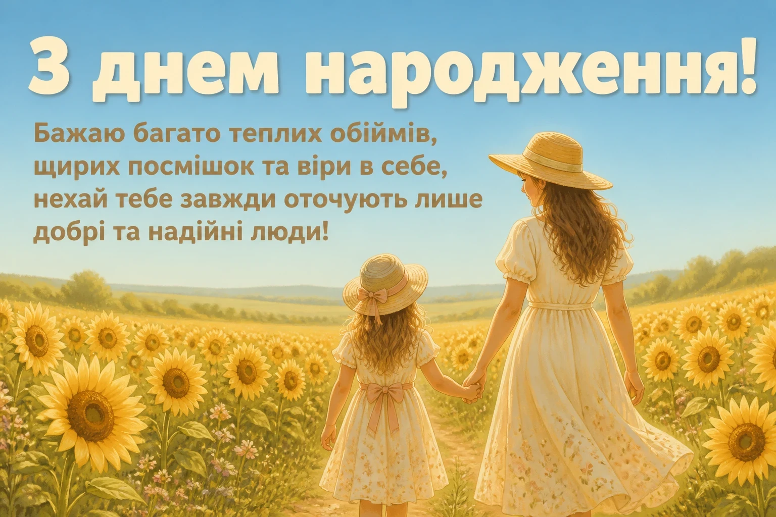 привітання для сестри своїми словами