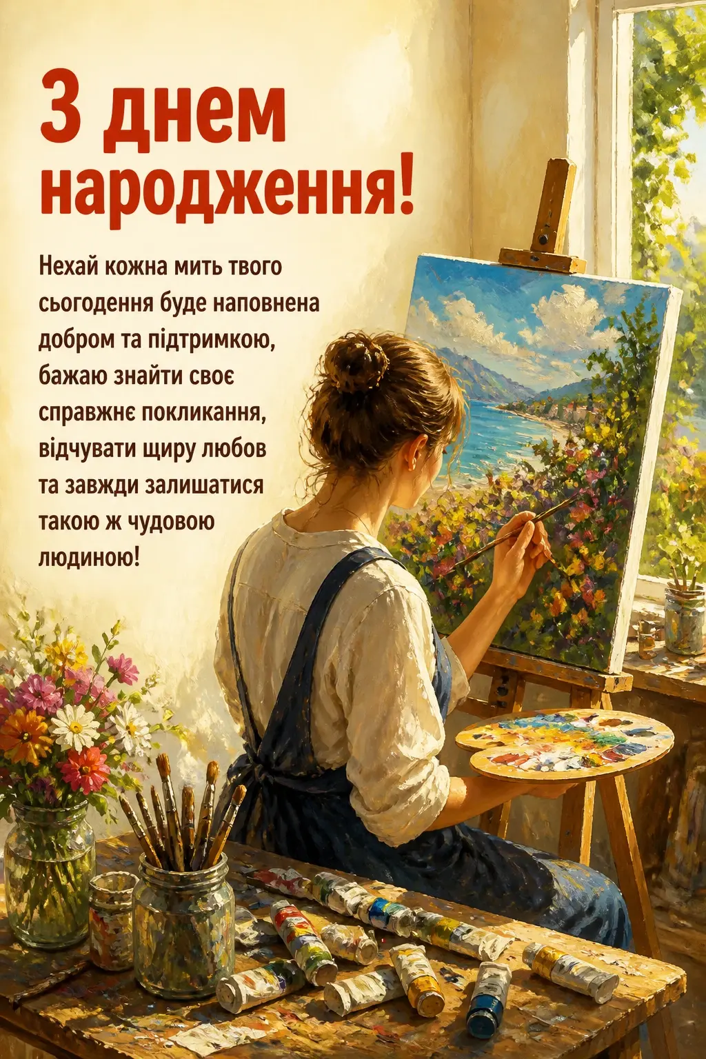 привітання для сестри своїми словами
