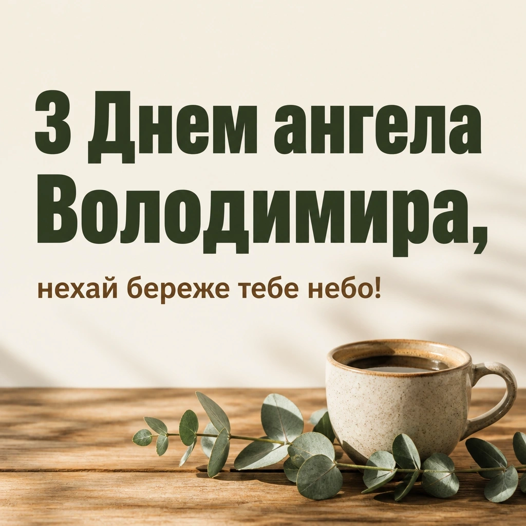 картинки з днем ангела володимира