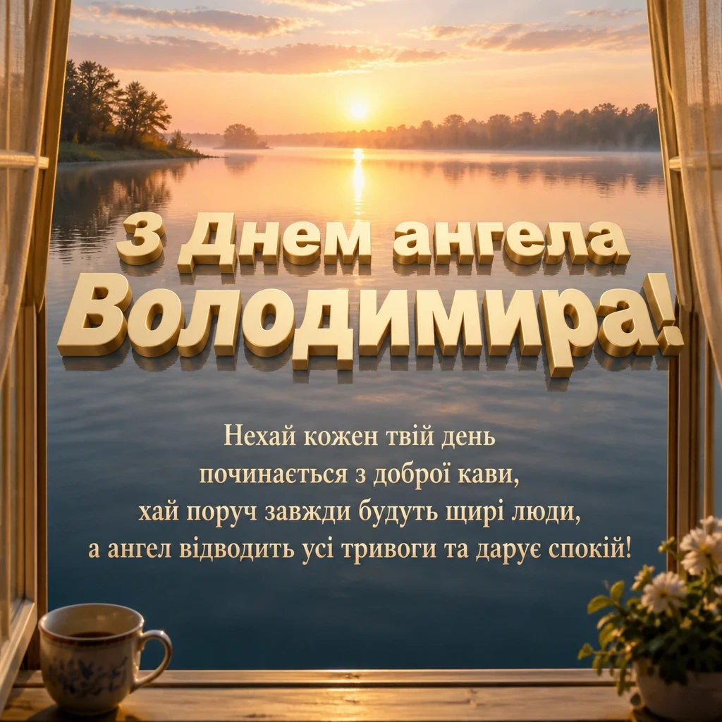 картинки з днем ангела володимира