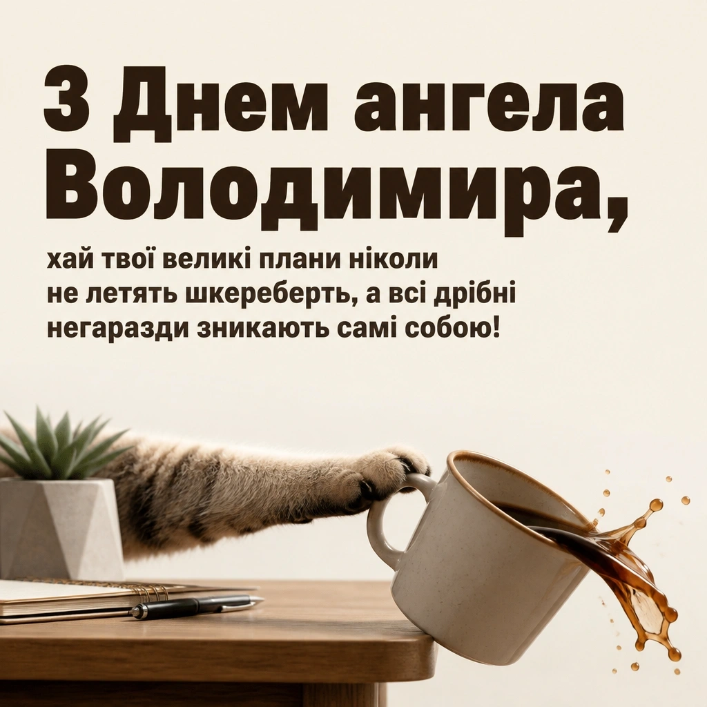 картинки з днем ангела володимира