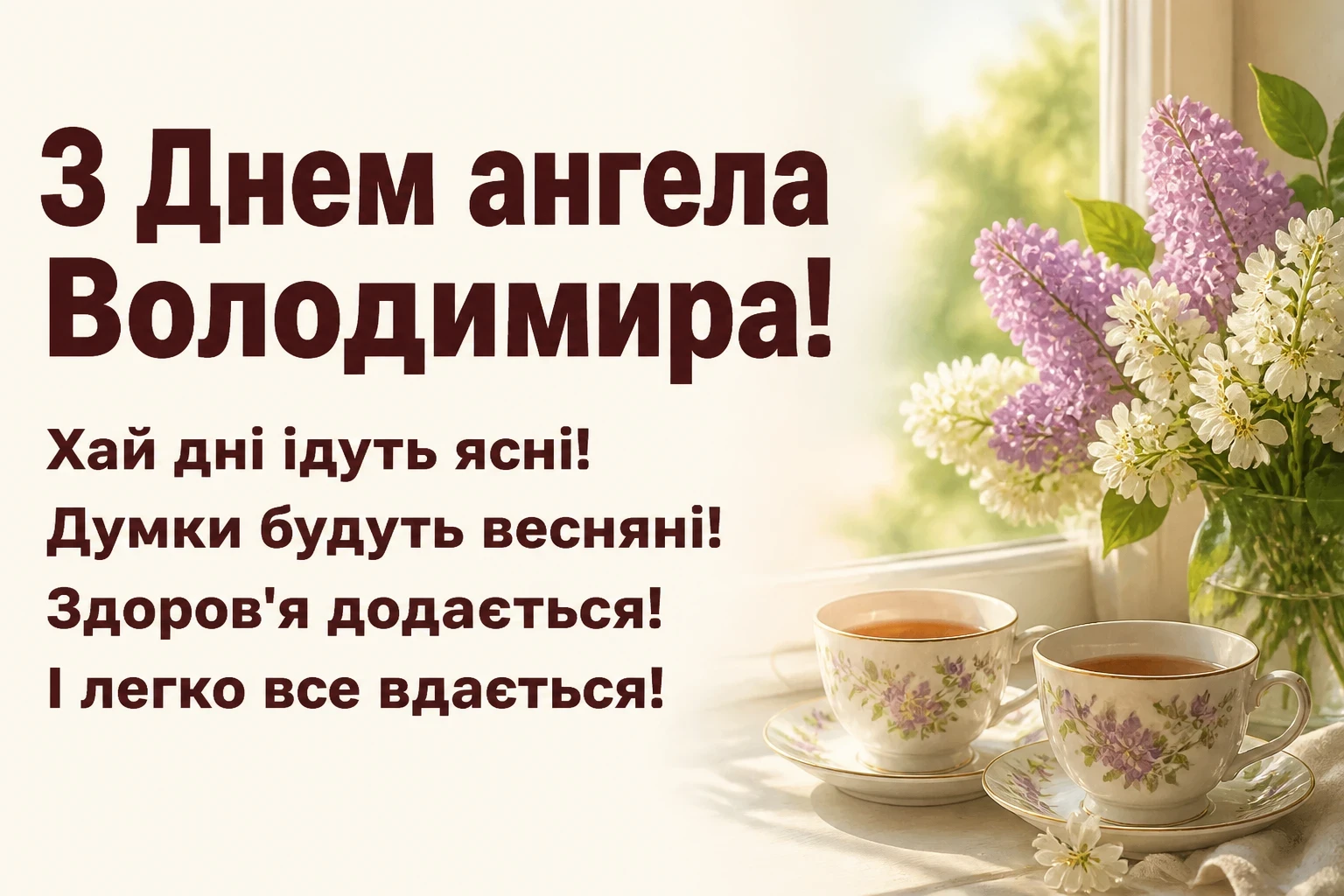 картинки з днем ангела володимира