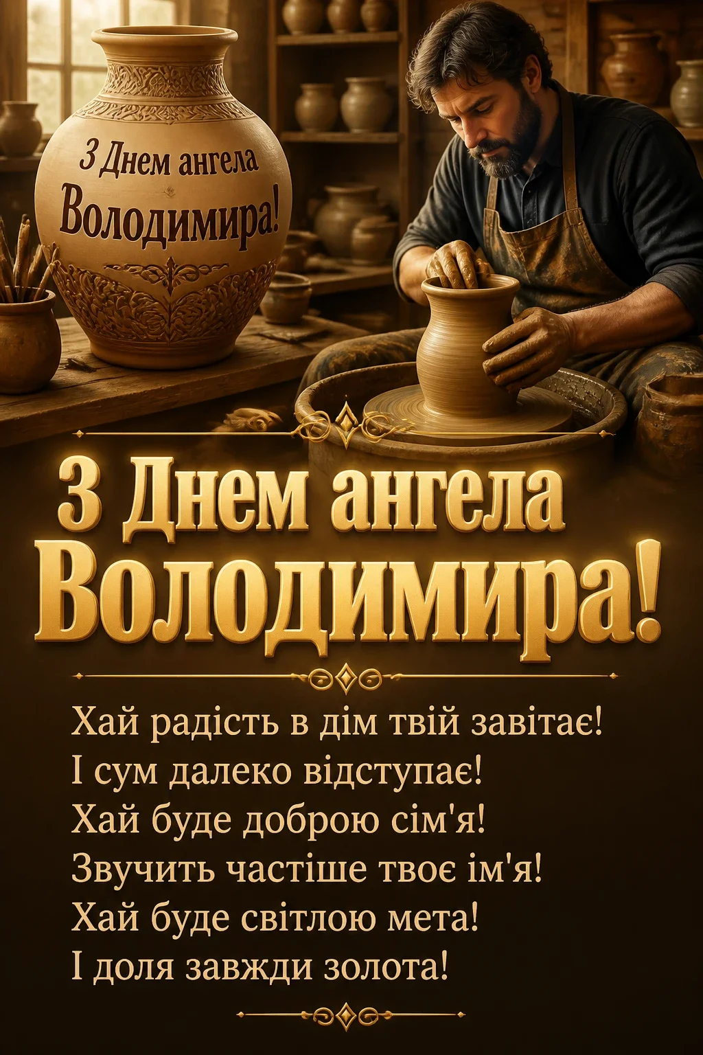 картинки з днем ангела володимира
