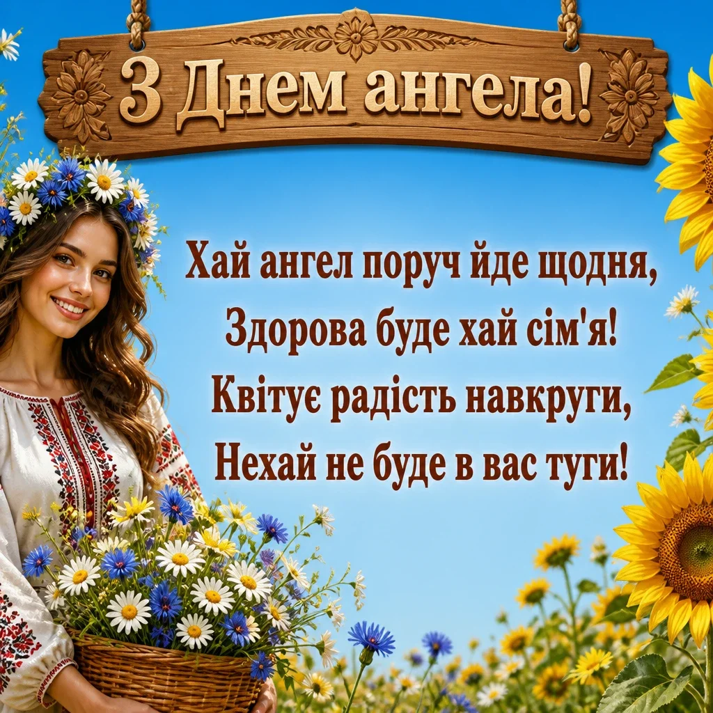 картинки з днем ангела квіти