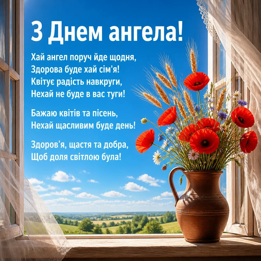 картинки з днем ангела квіти