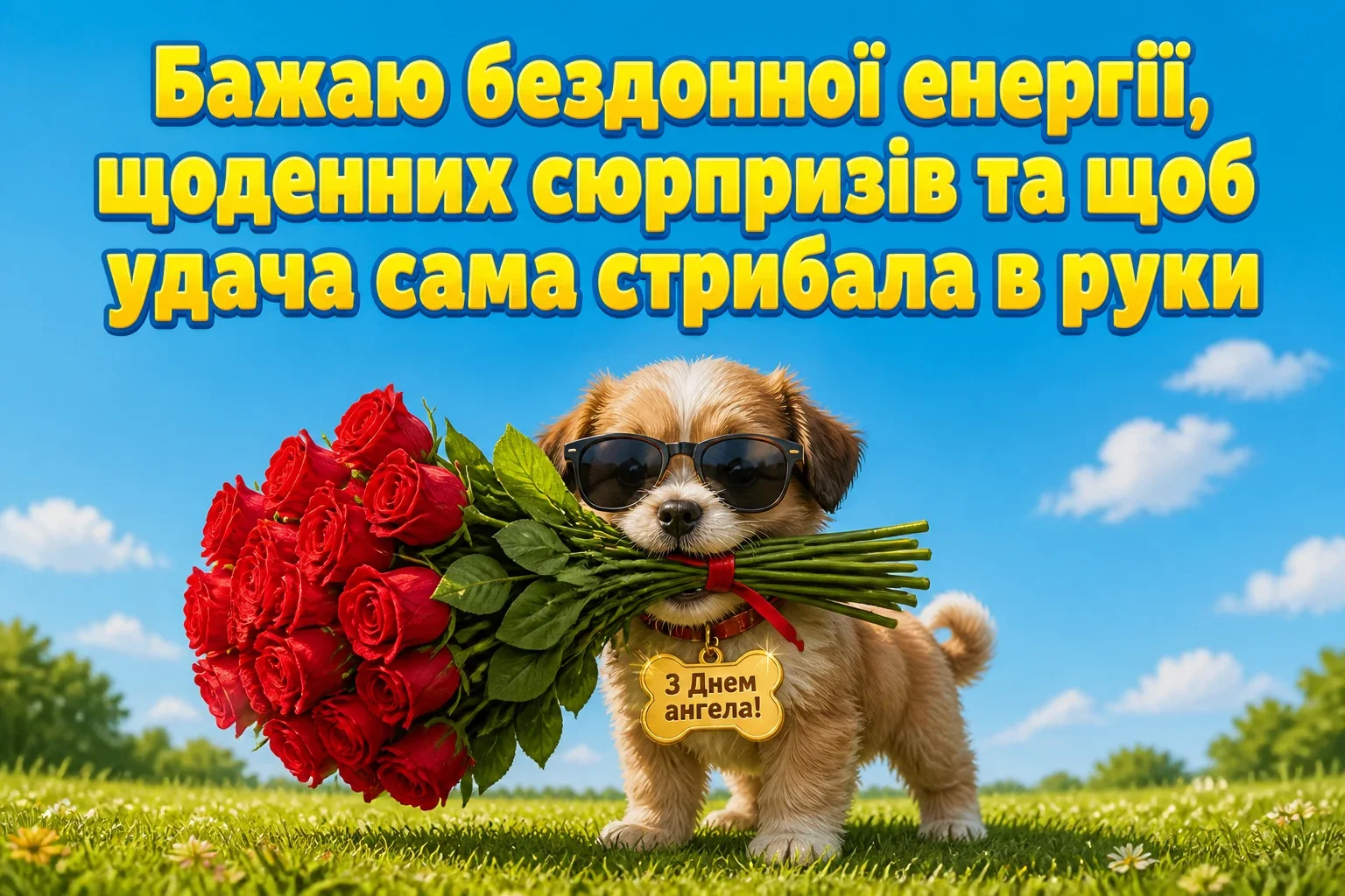 картинки з днем ангела квіти