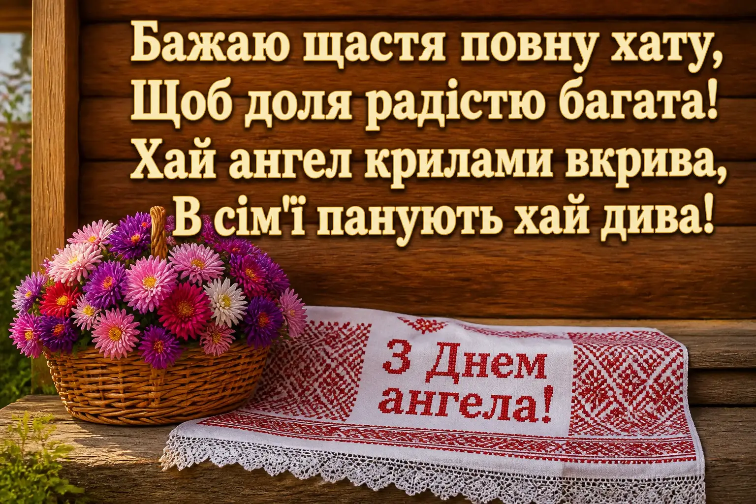 картинки з днем ангела квіти