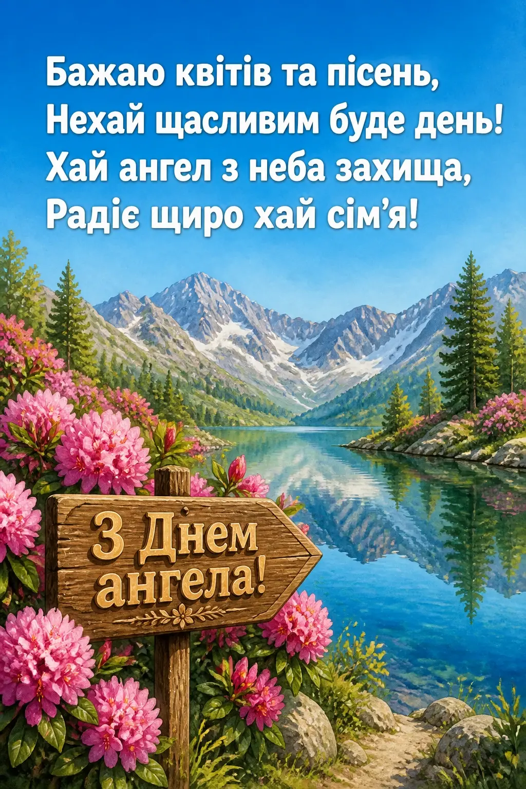 картинки з днем ангела квіти