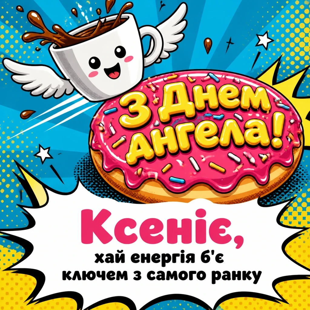 з днем ангела ксенія