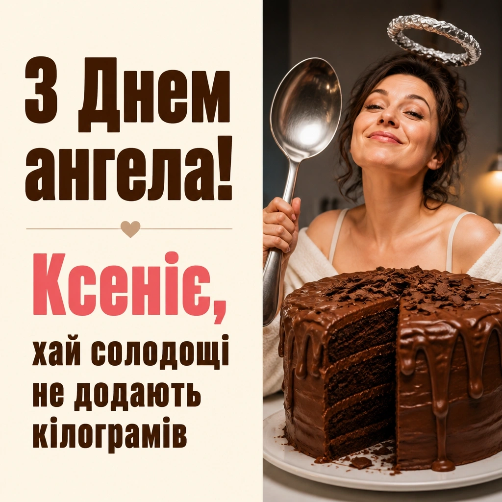 з днем ангела ксенія