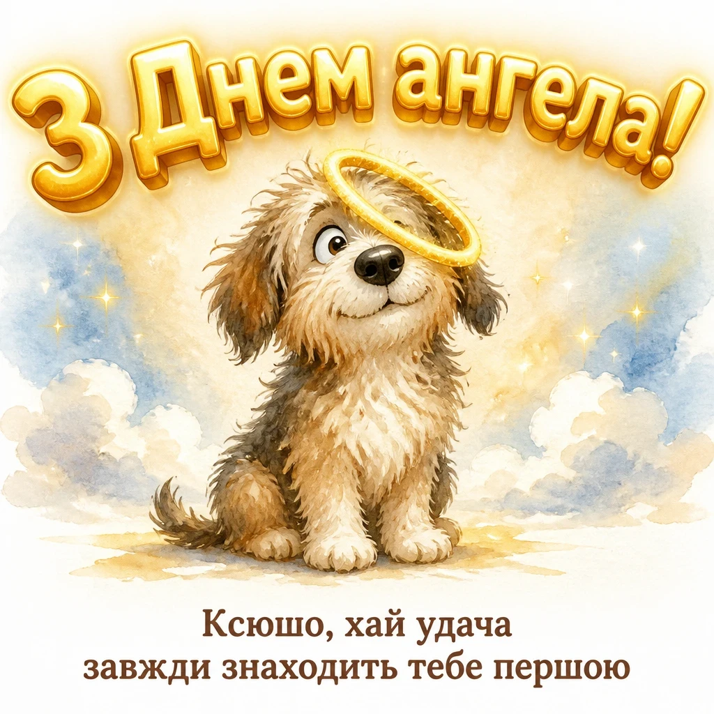 з днем ангела ксенія