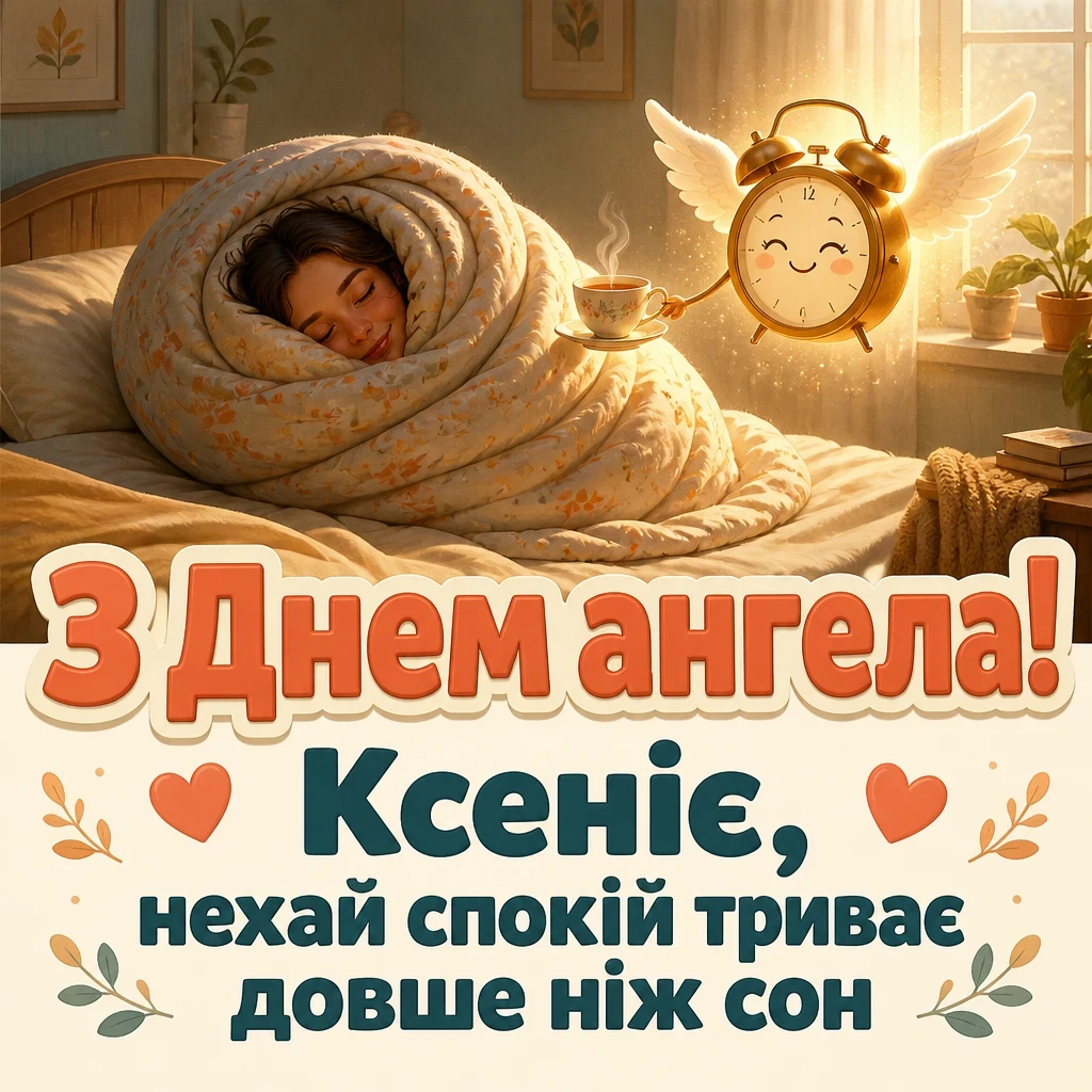 з днем ангела ксенія