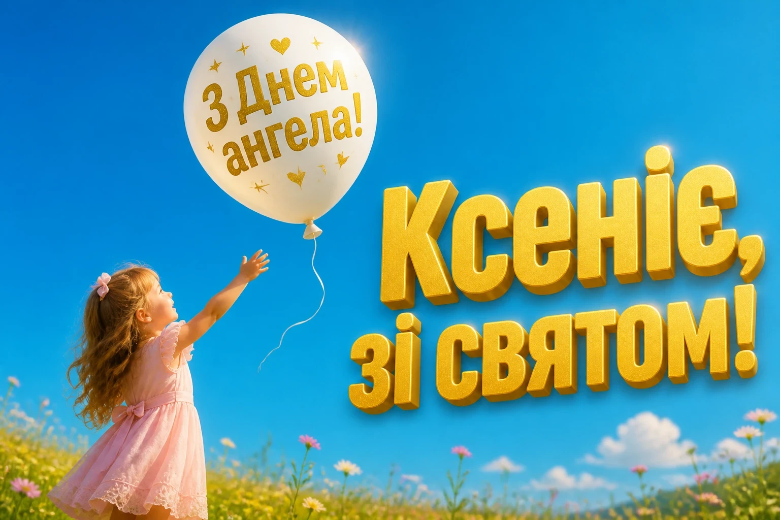 з днем ангела ксенія