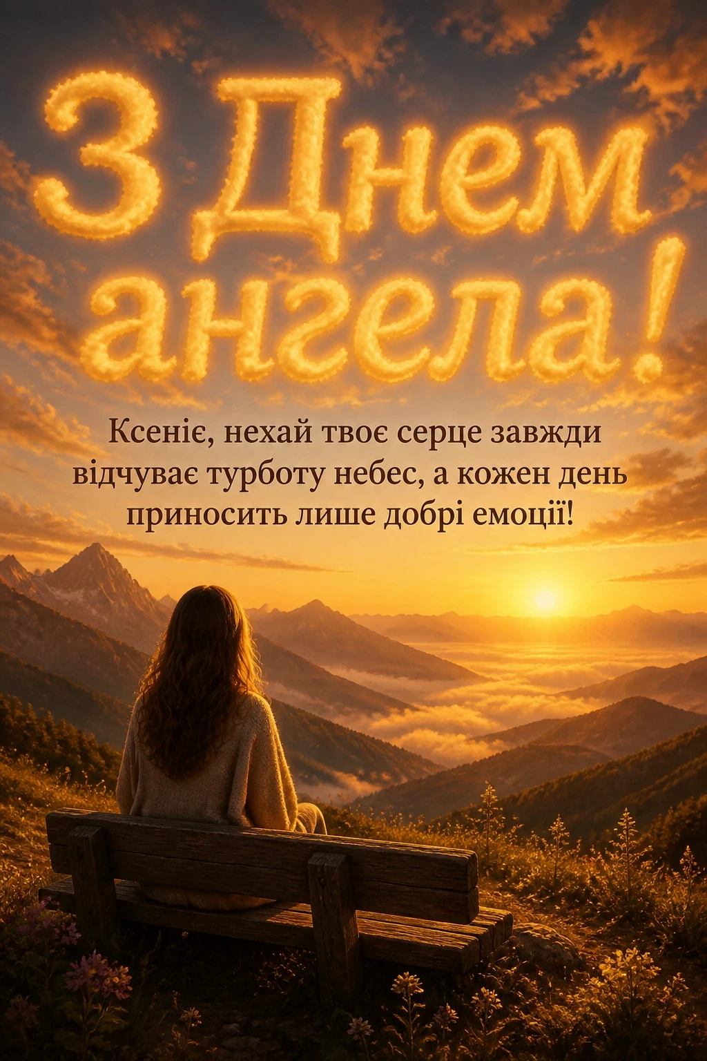 з днем ангела ксенія