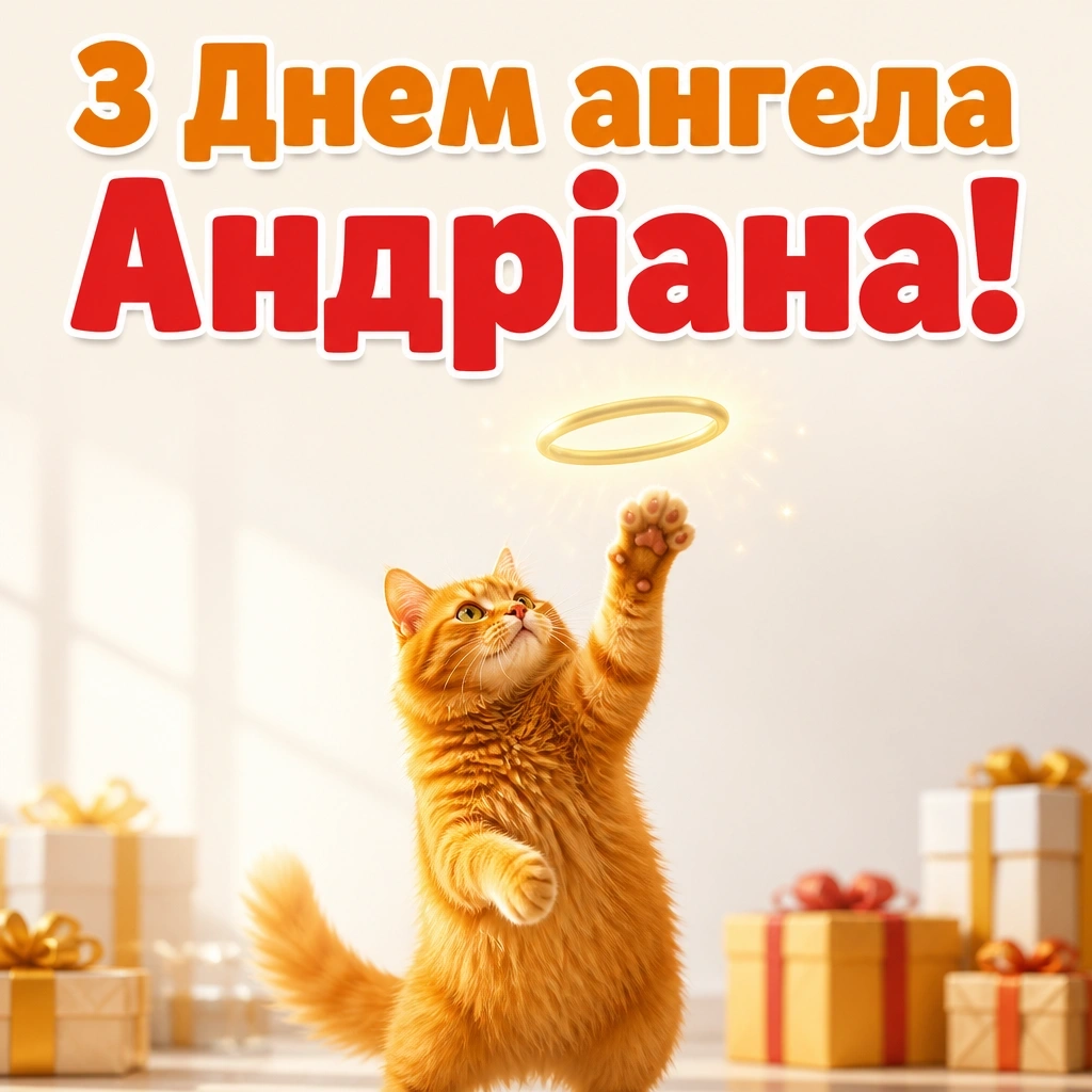 з днем ангела андріана