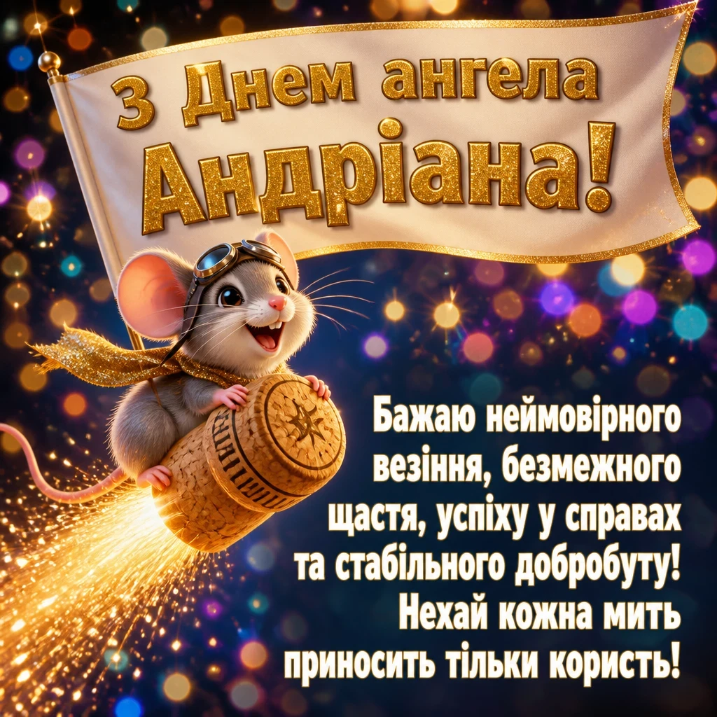 з днем ангела андріана