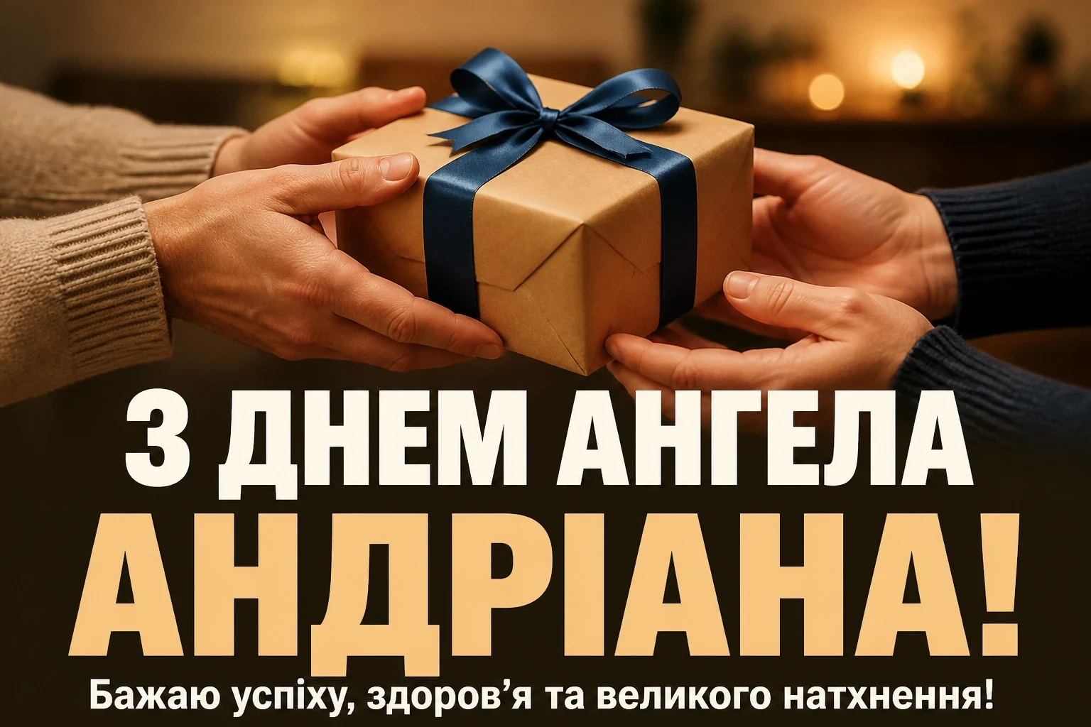 з днем ангела андріана