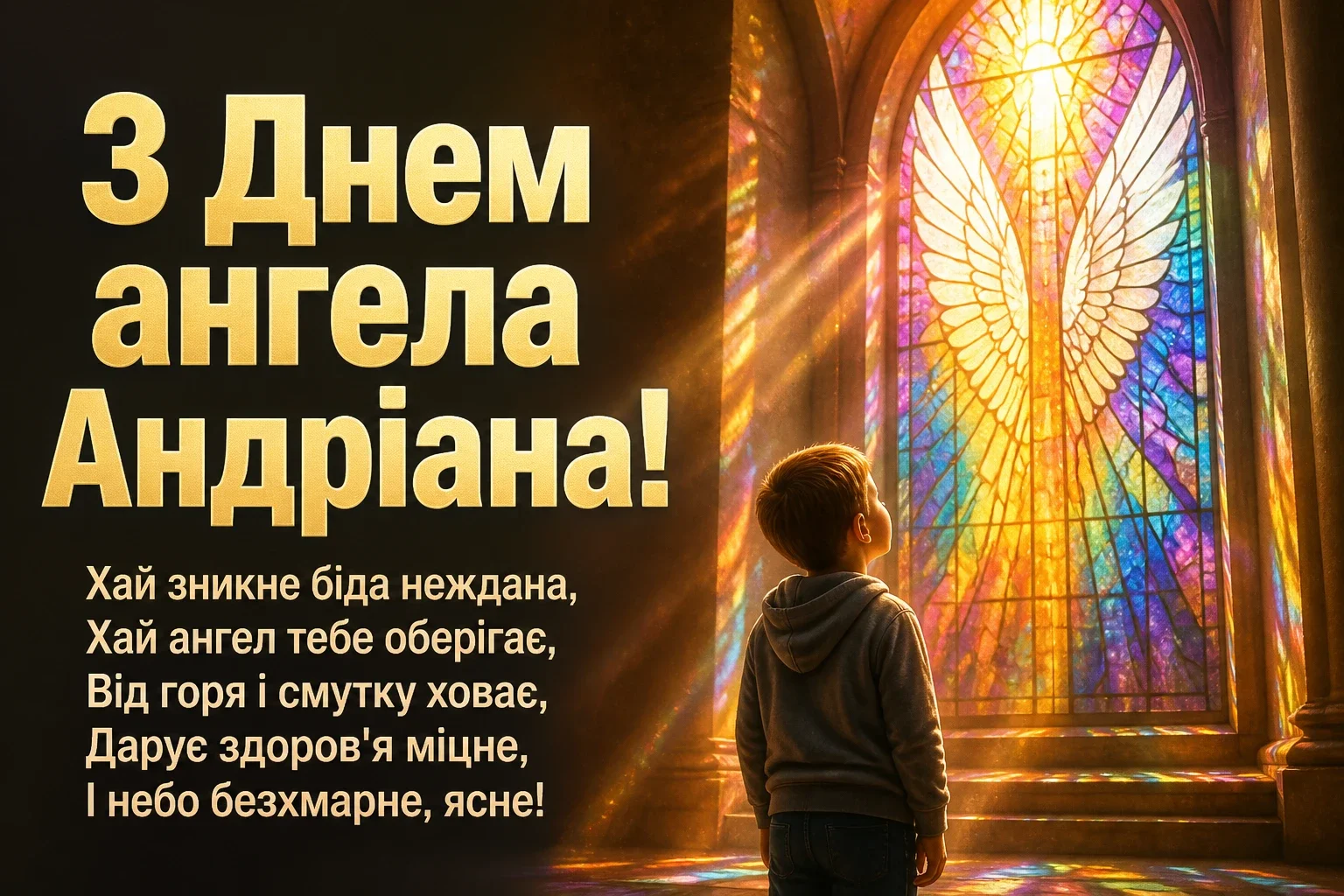 з днем ангела андріана