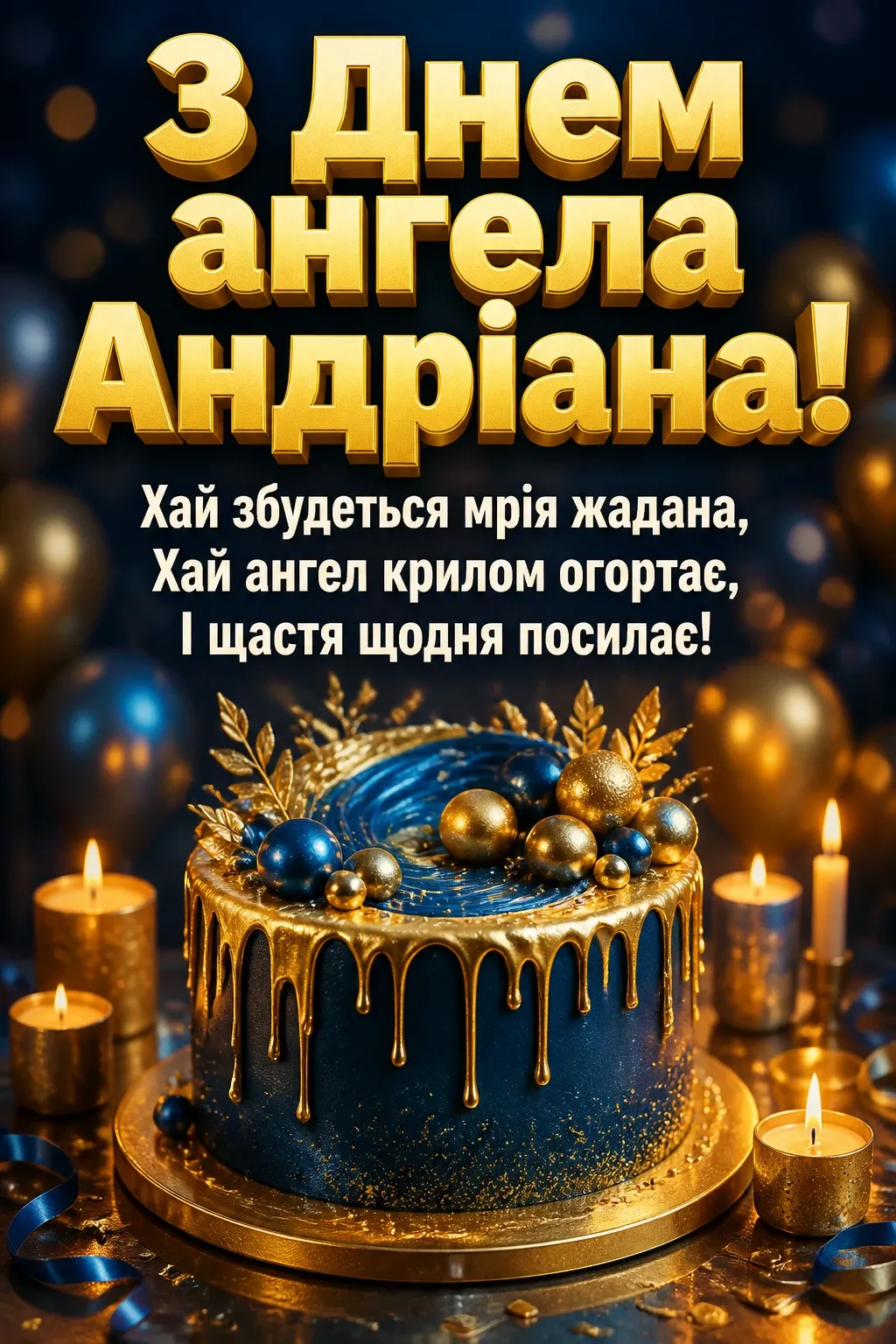 з днем ангела андріана