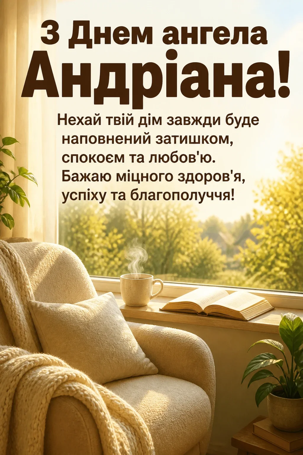 з днем ангела андріана