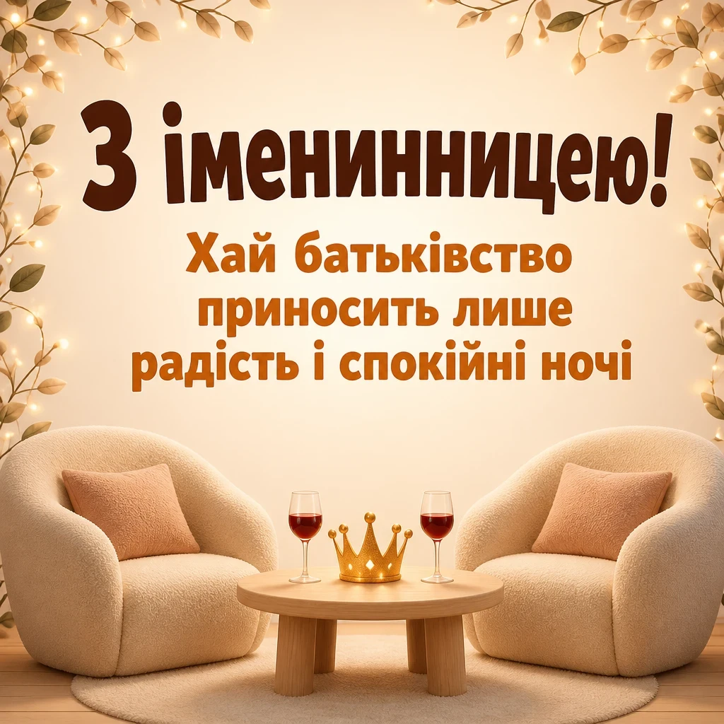 привітання з іменинницею батькам