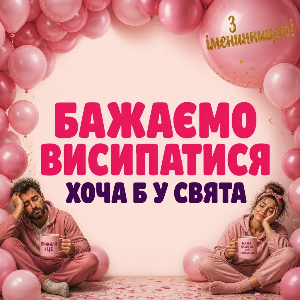 привітання з іменинницею батькам