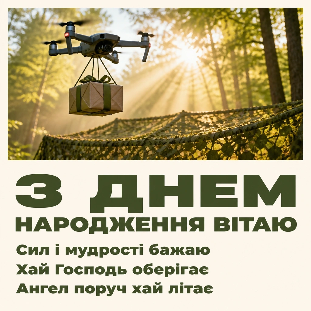 привітання з днем народження солдату