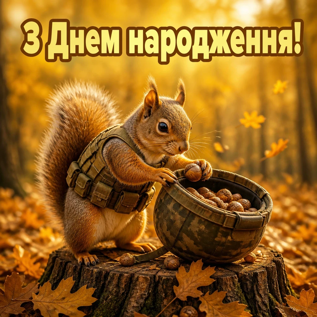 привітання з днем народження солдату