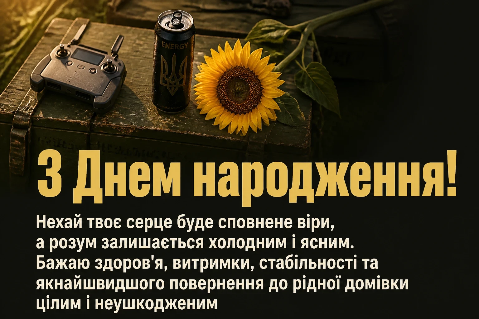 привітання з днем народження солдату