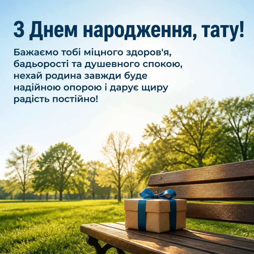 привітання з днем народження татові від сім'ї