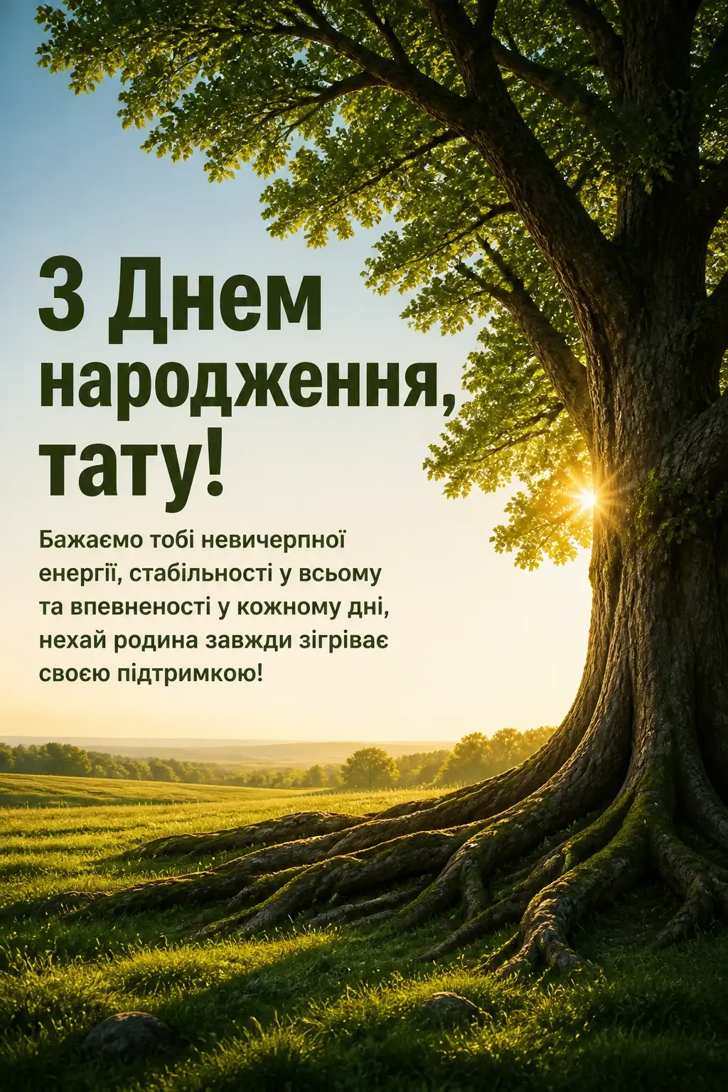 привітання з днем народження татові від сім'ї
