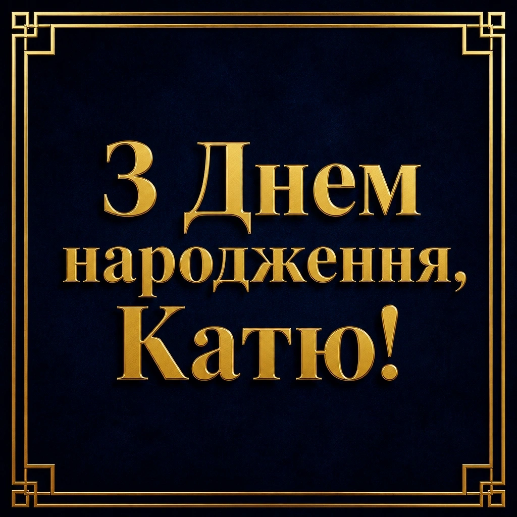 катя з днем народження картинки