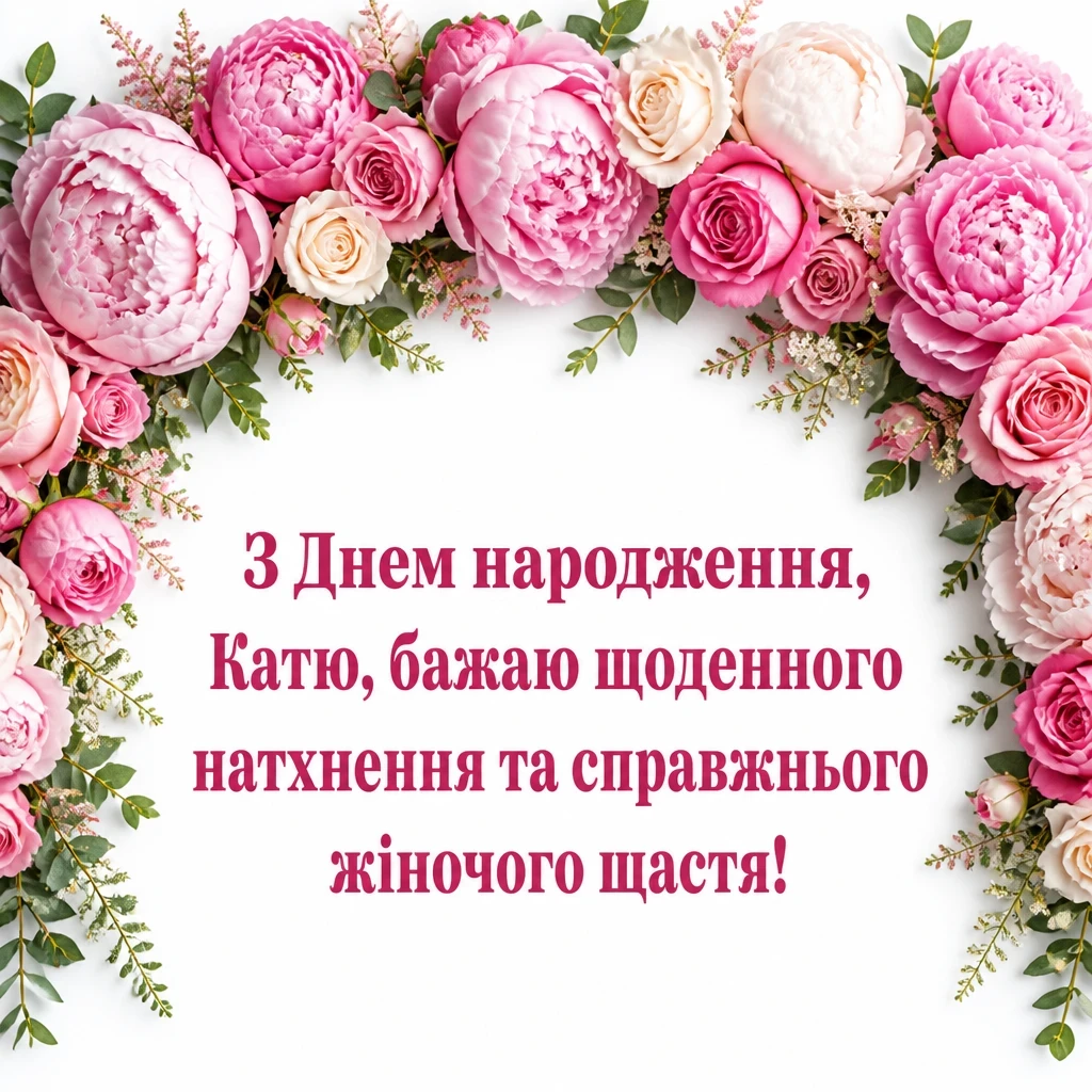 катя з днем народження картинки